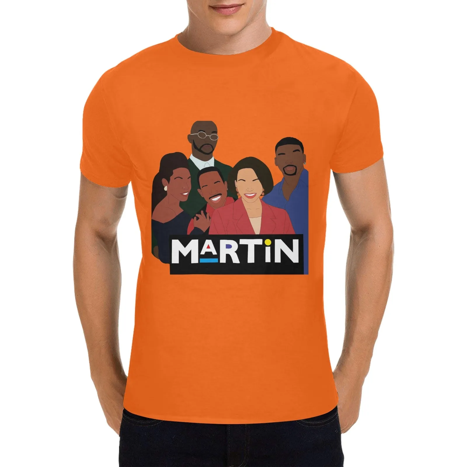 Martin Cast Silhouette Men's T-shirt 100% Cotton