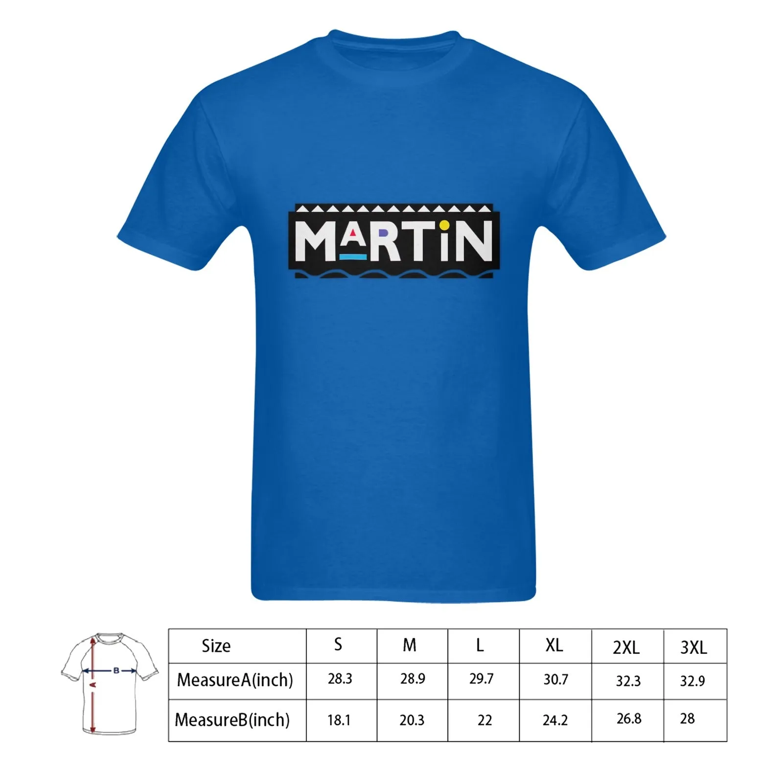 MARTIN Logo Men's T-shirt 100% Cotton