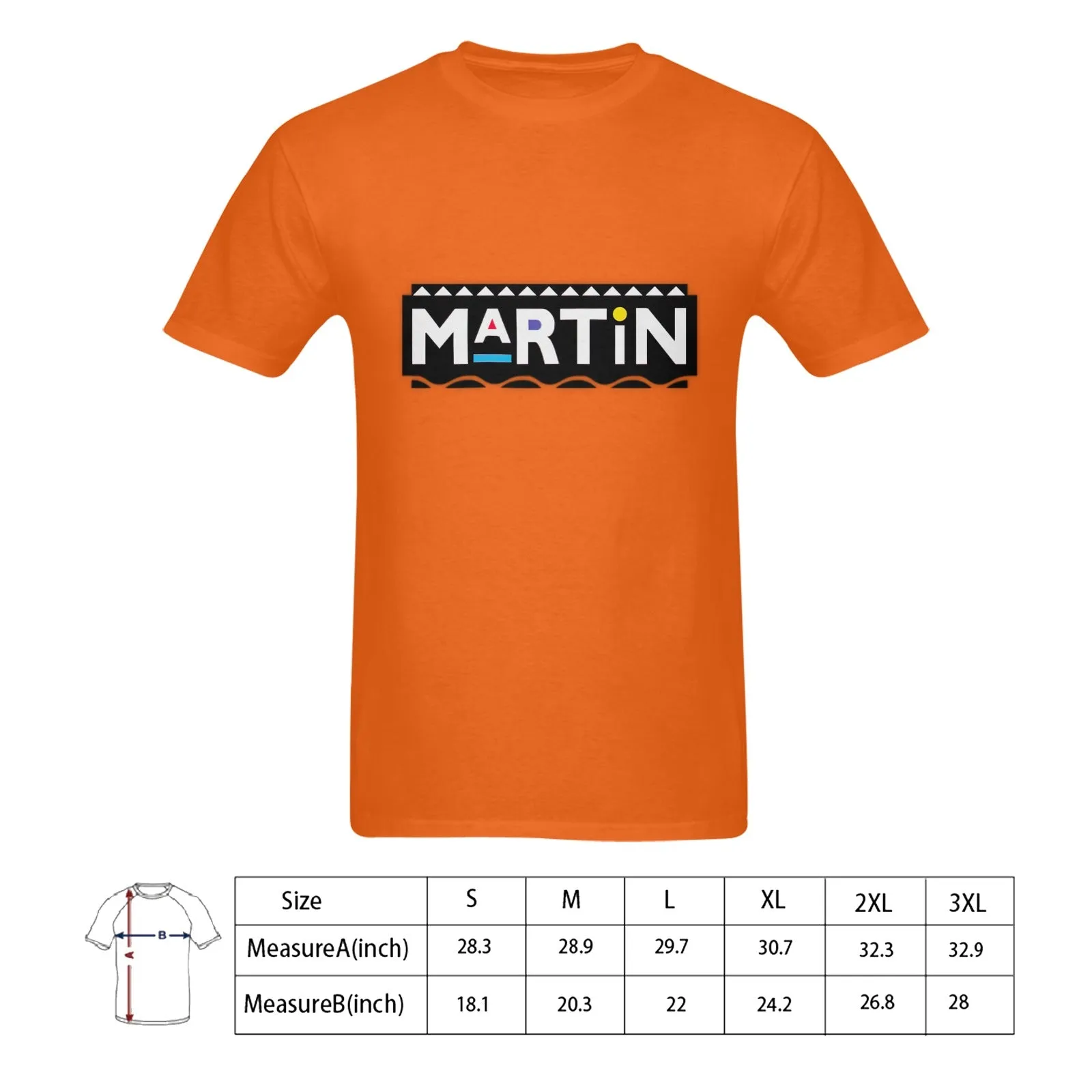 MARTIN Logo Men's T-shirt 100% Cotton