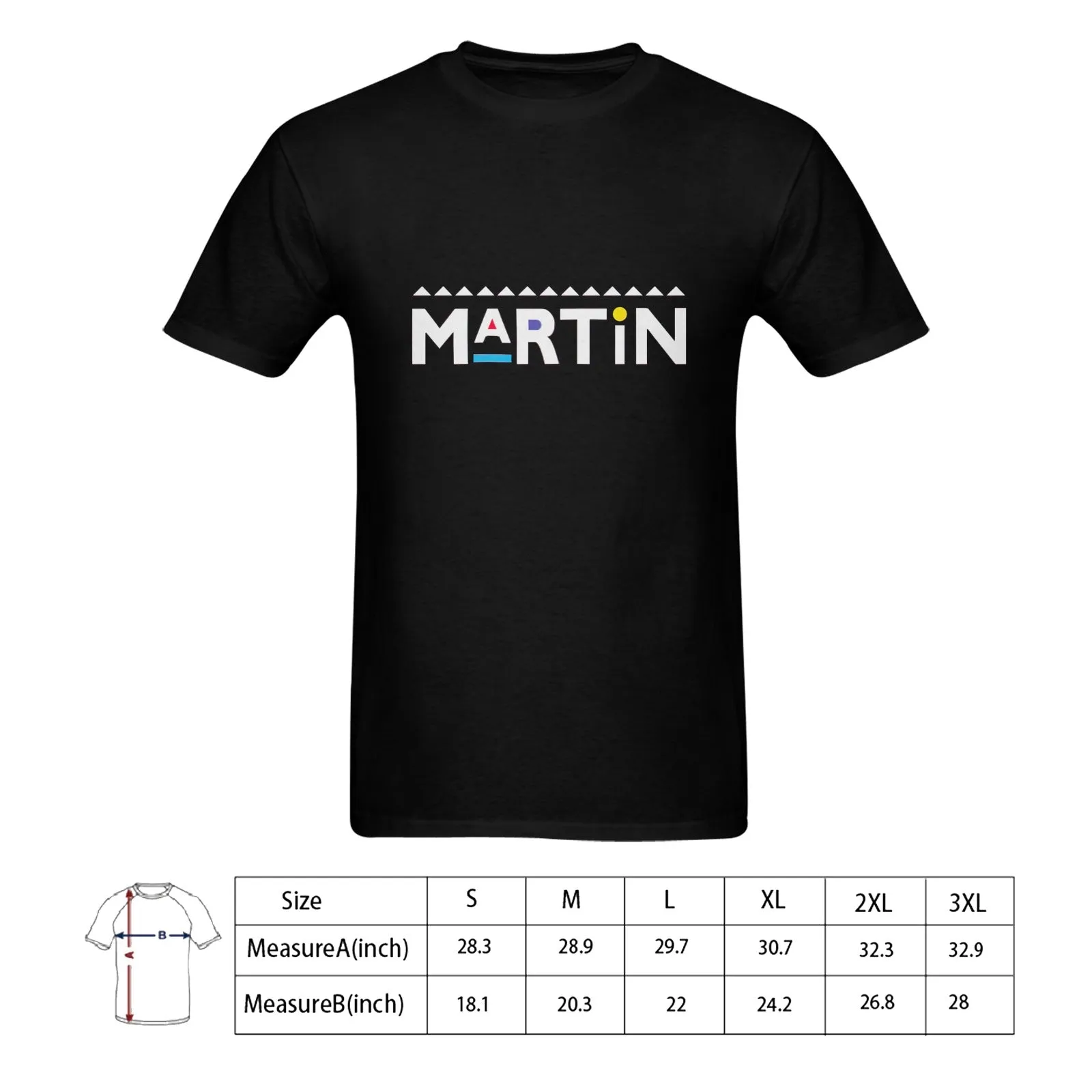 MARTIN Logo Men's T-shirt 100% Cotton