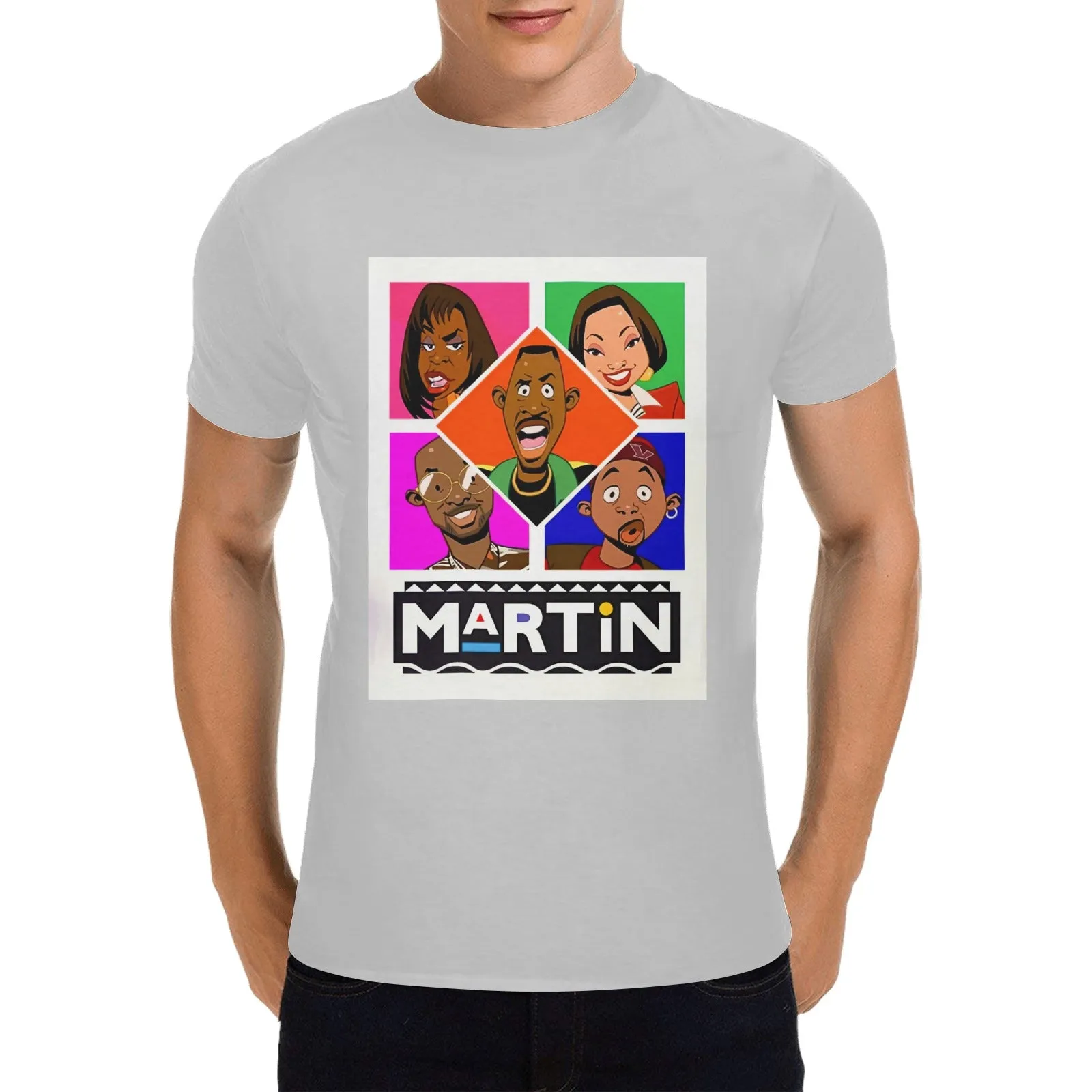 Martin The Animated Series Men's T-shirt 100% Cotton