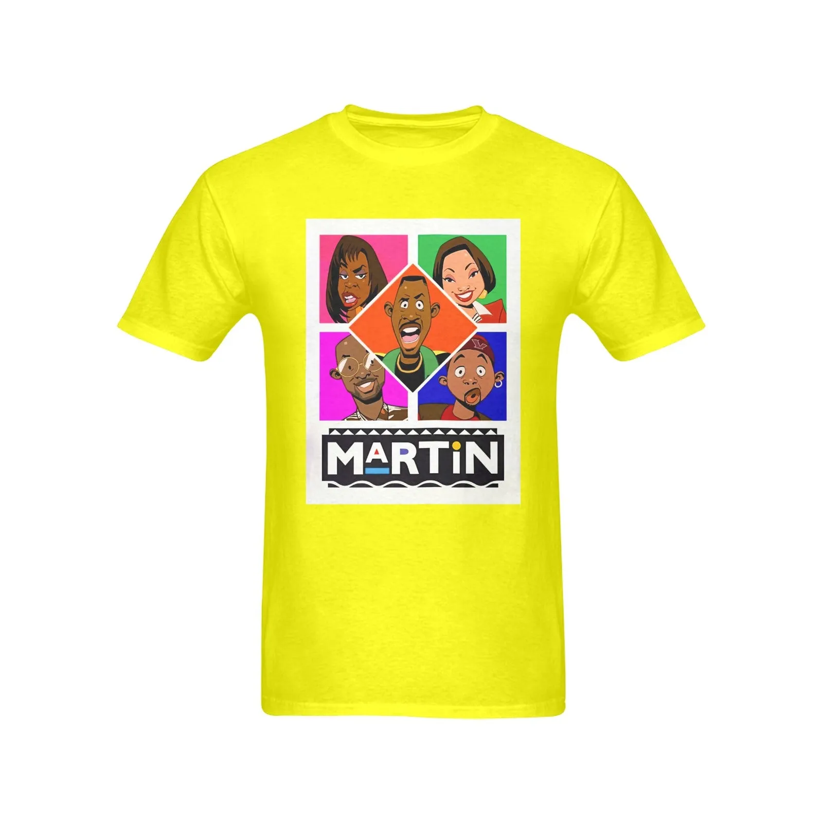 Martin The Animated Series Men's T-shirt 100% Cotton