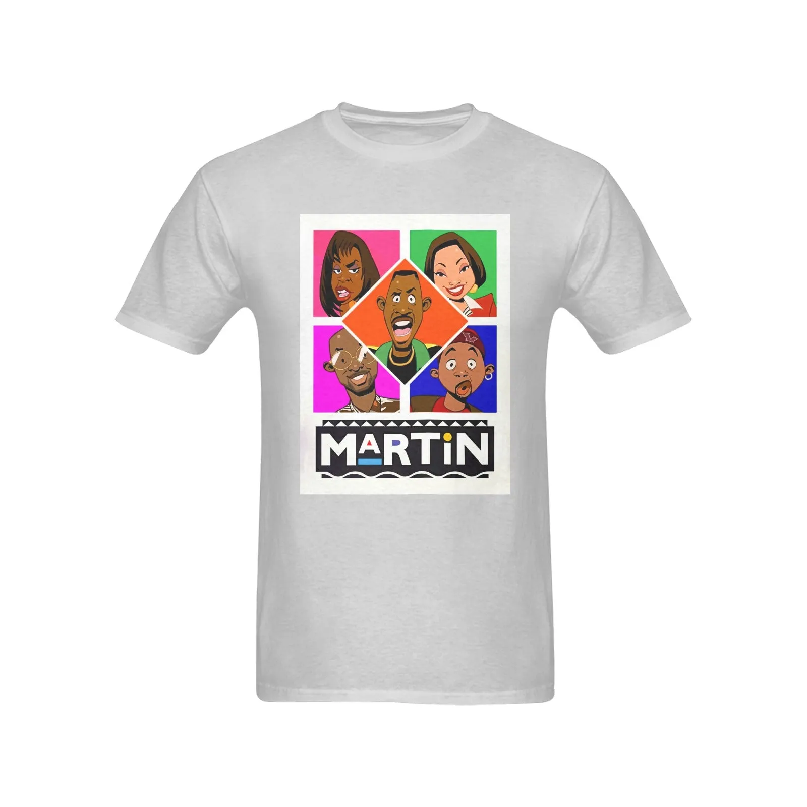 Martin The Animated Series Men's T-shirt 100% Cotton