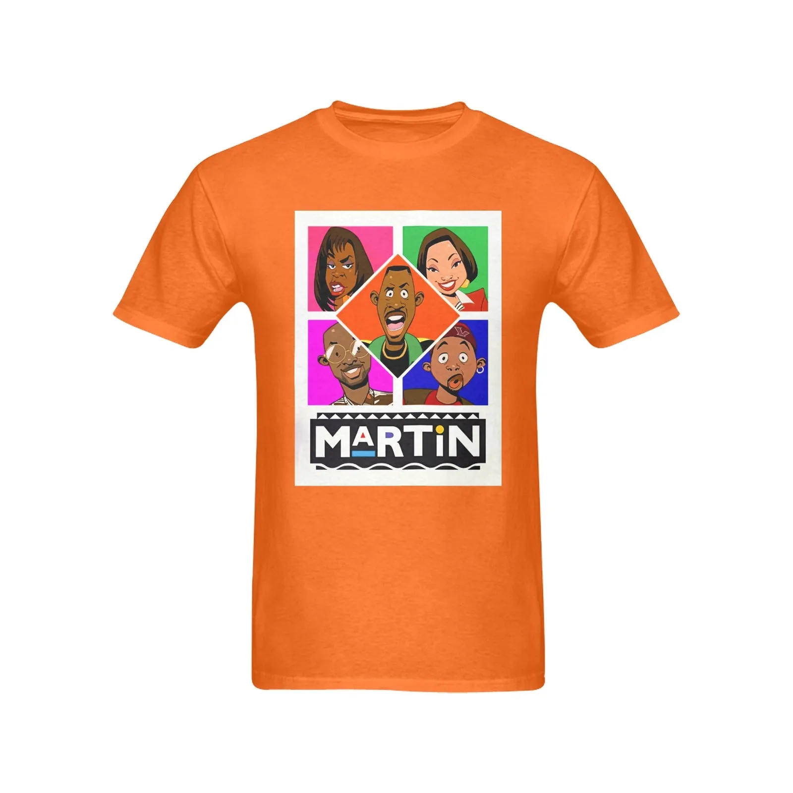 Martin The Animated Series Men's T-shirt 100% Cotton