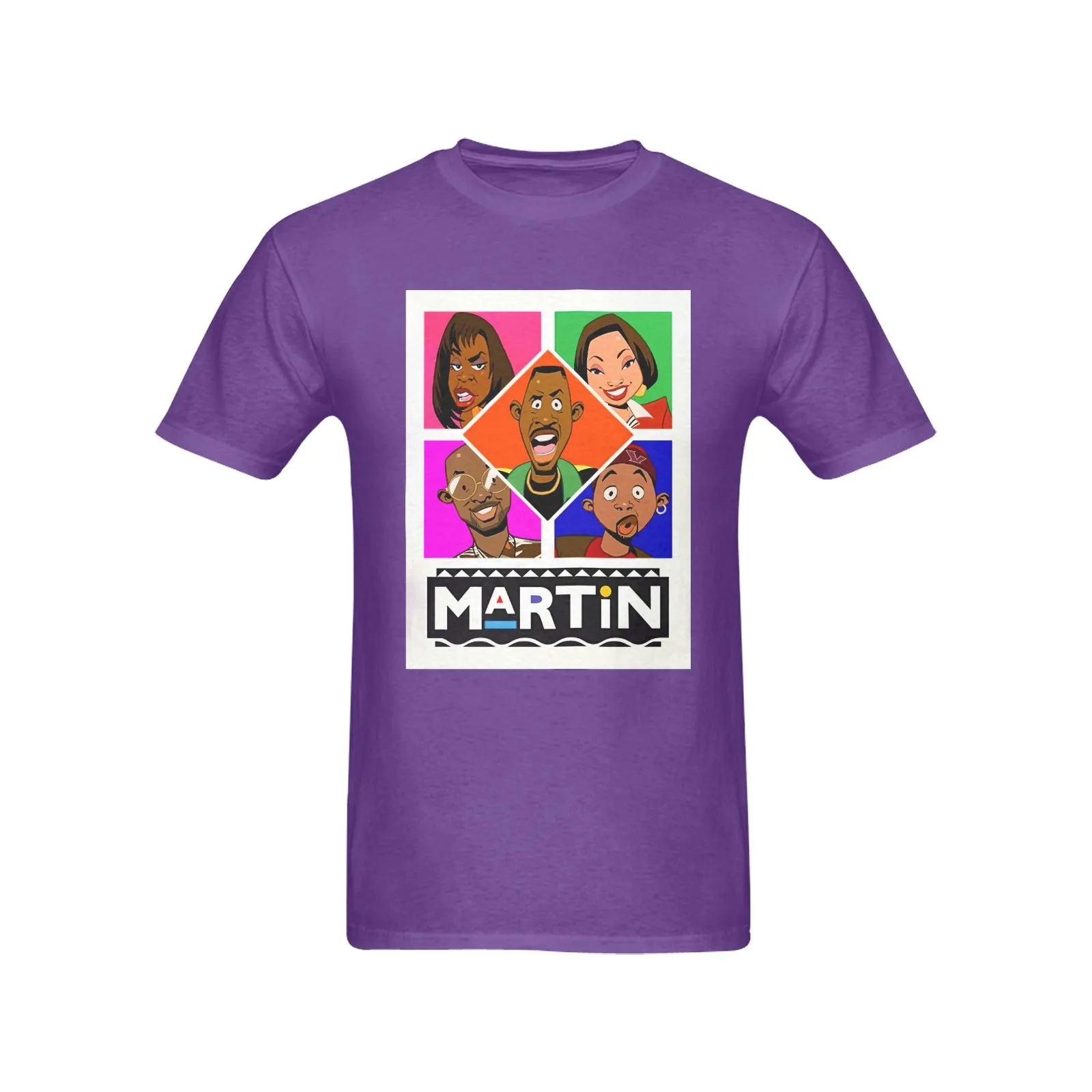 Martin The Animated Series Men's T-shirt 100% Cotton