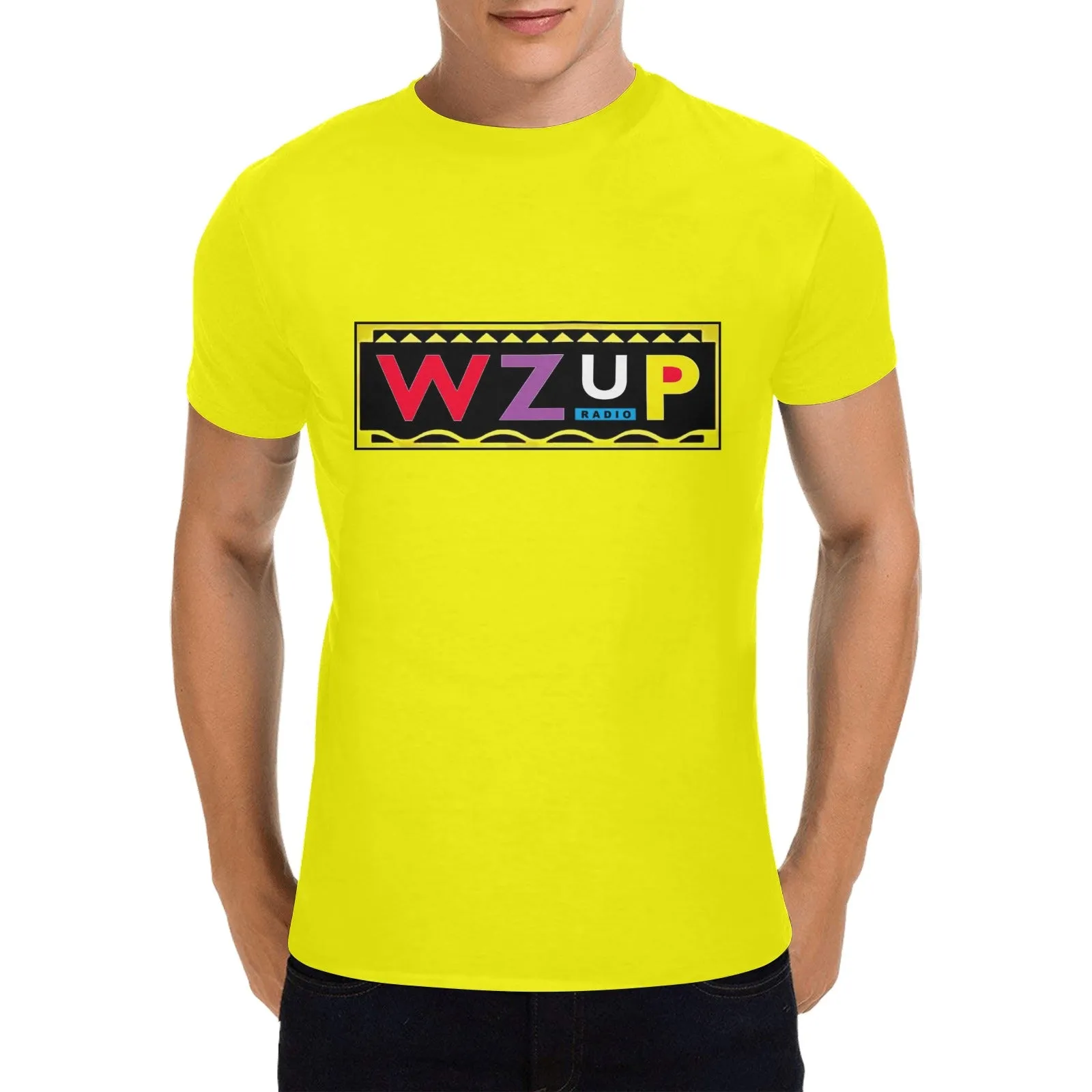 Martin WZUP Radio Men's T-shirt 100% Cotton