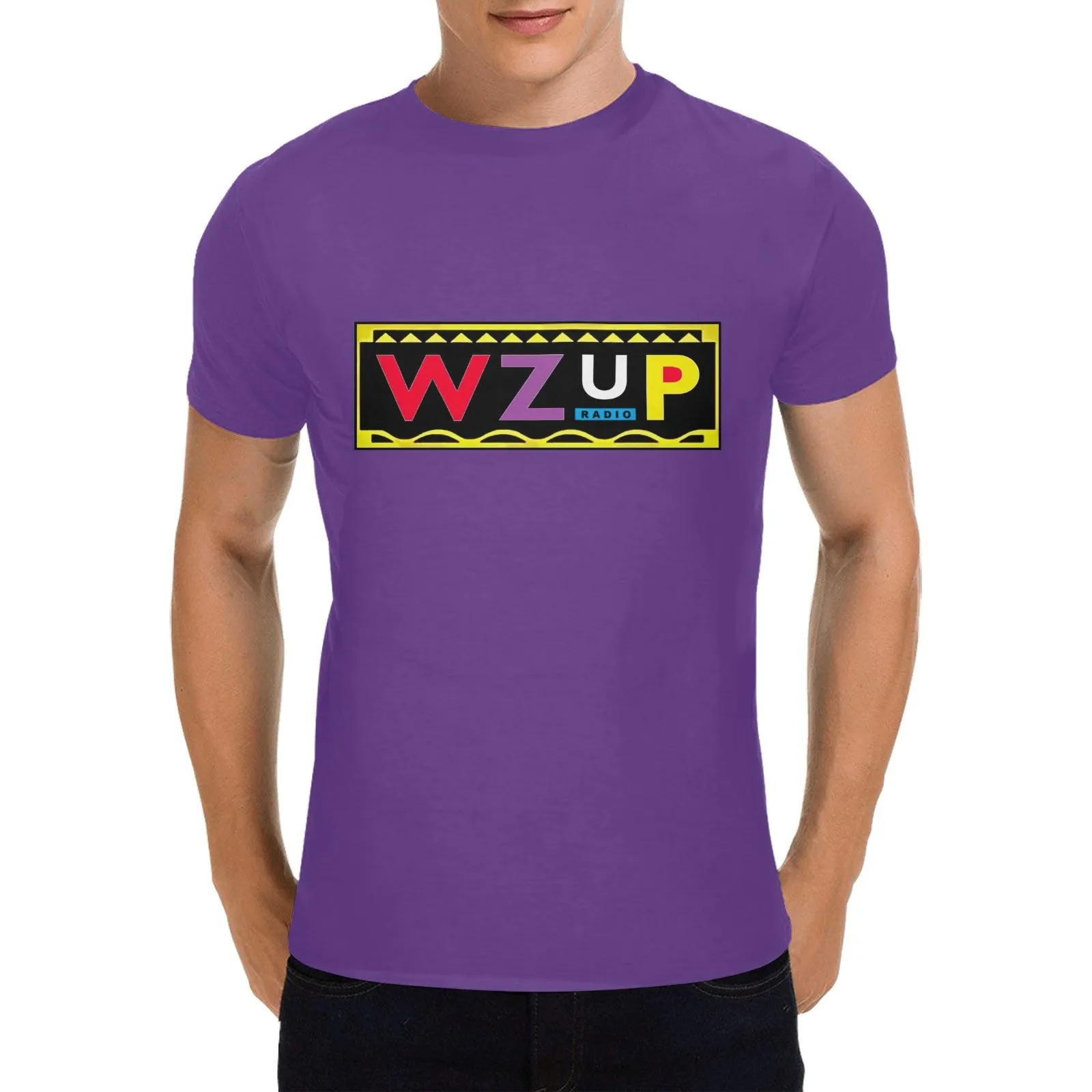 Martin WZUP Radio Men's T-shirt 100% Cotton