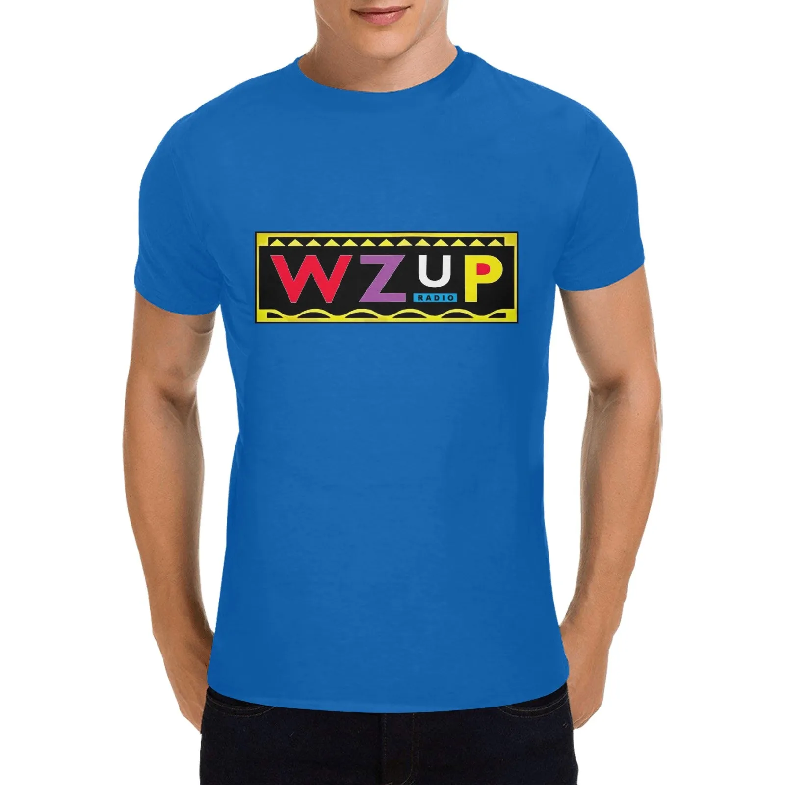 Martin WZUP Radio Men's T-shirt 100% Cotton