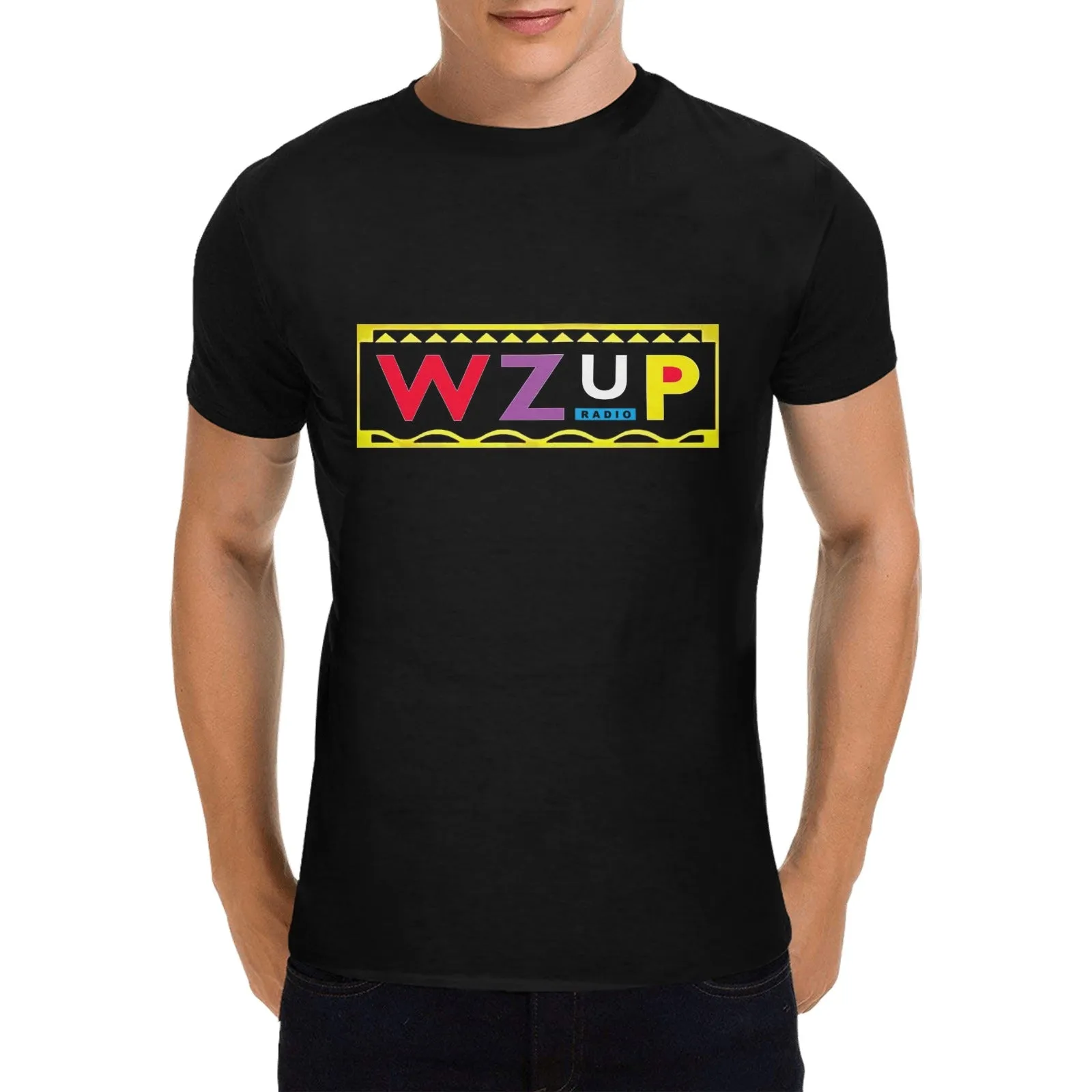 Martin WZUP Radio Men's T-shirt 100% Cotton