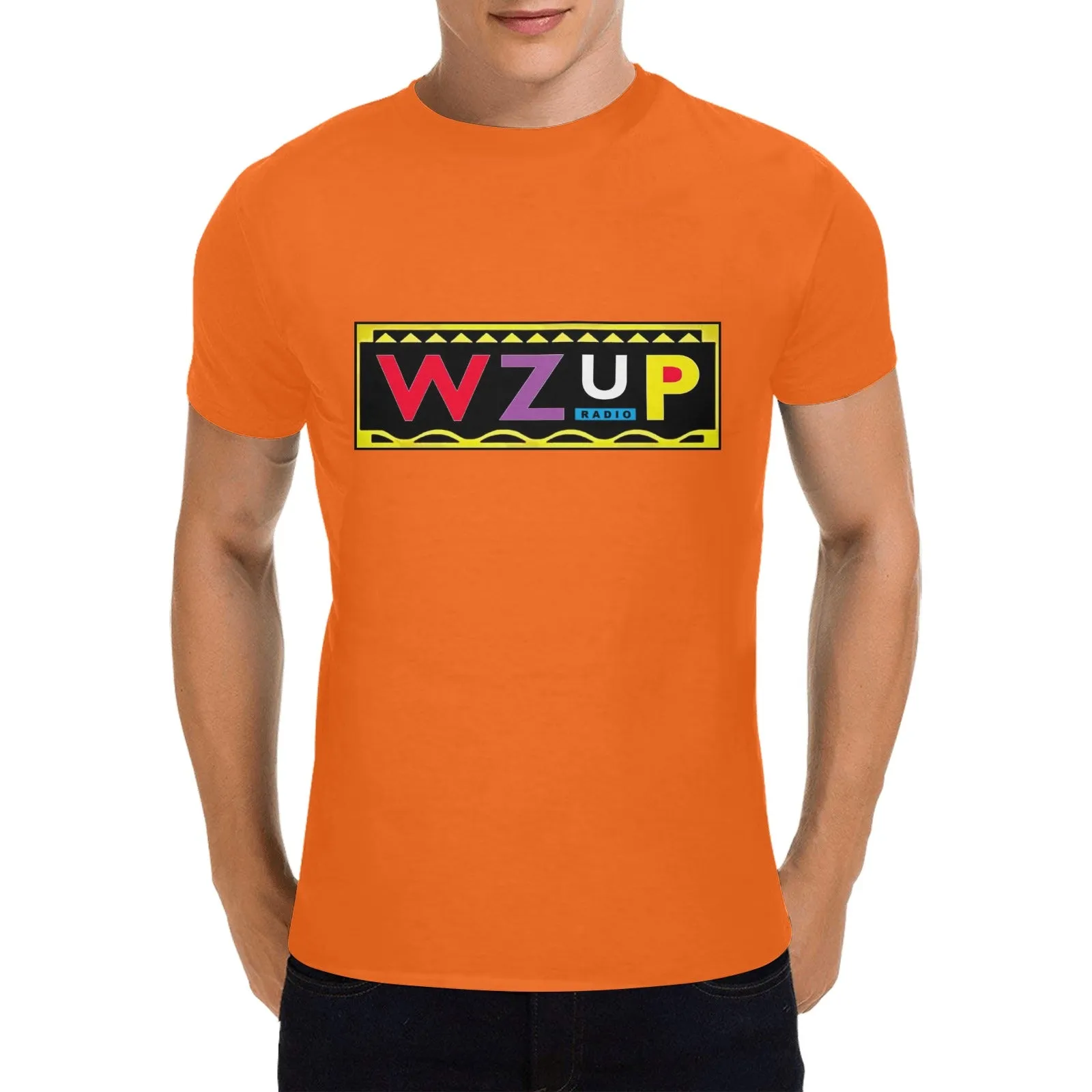 Martin WZUP Radio Men's T-shirt 100% Cotton