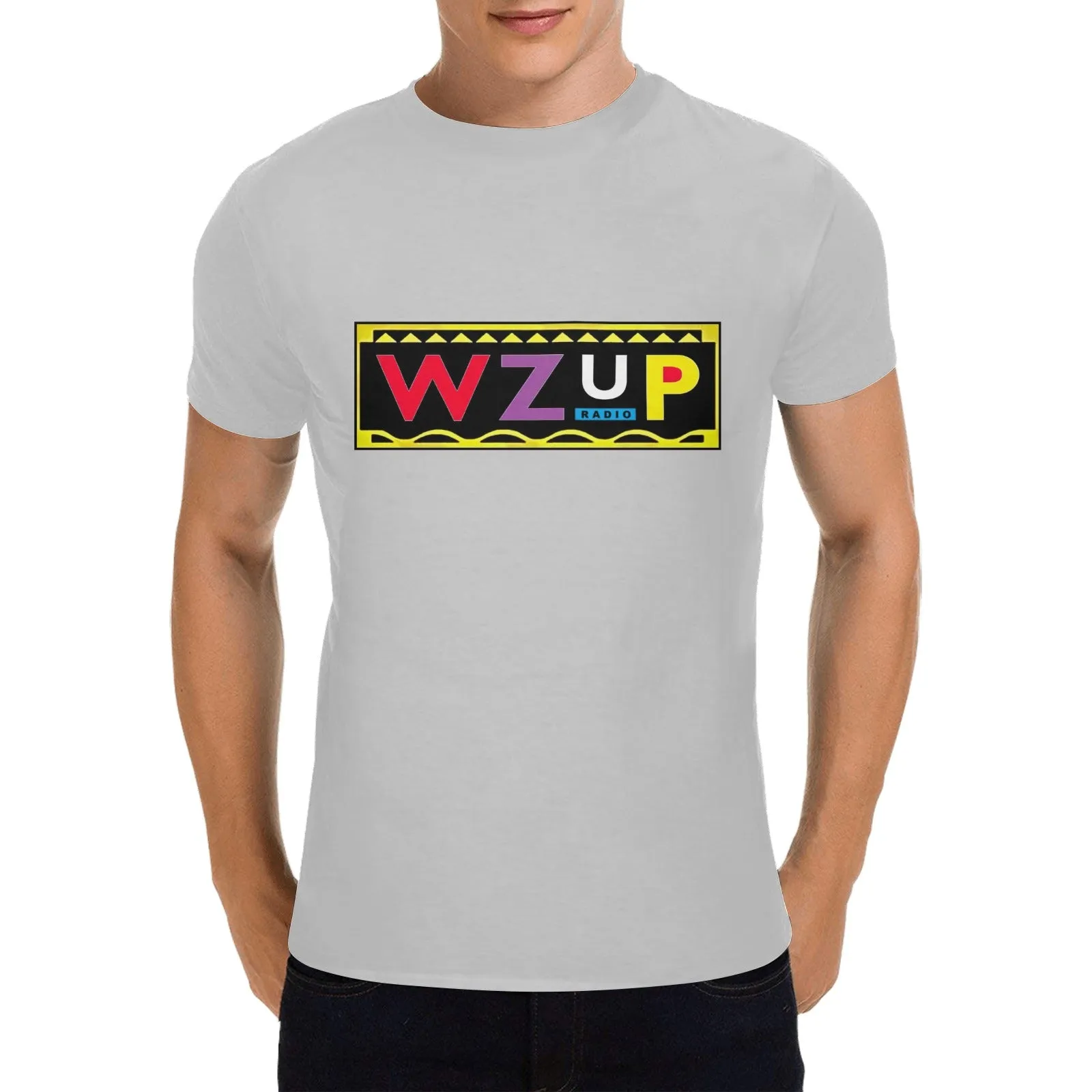 Martin WZUP Radio Men's T-shirt 100% Cotton