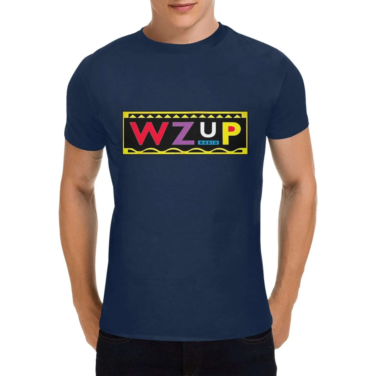 Martin WZUP Radio Men's T-shirt 100% Cotton
