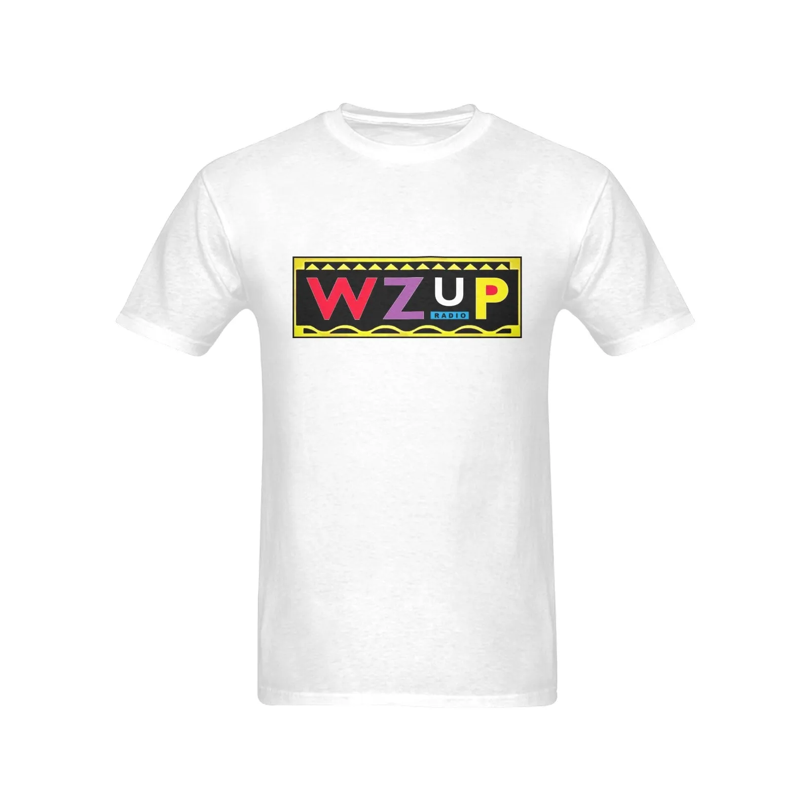 Martin WZUP Radio Men's T-shirt 100% Cotton