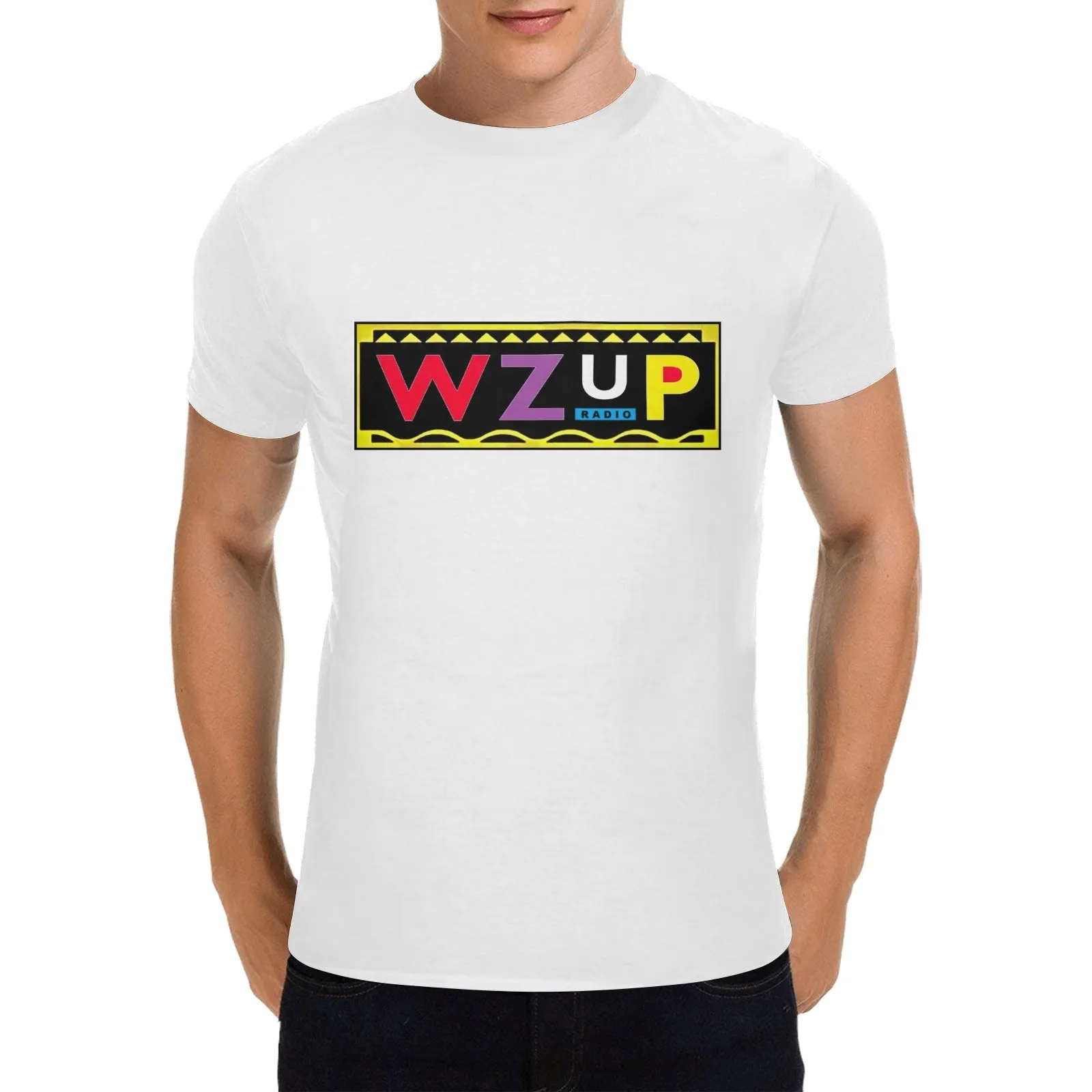 Martin WZUP Radio Men's T-shirt 100% Cotton
