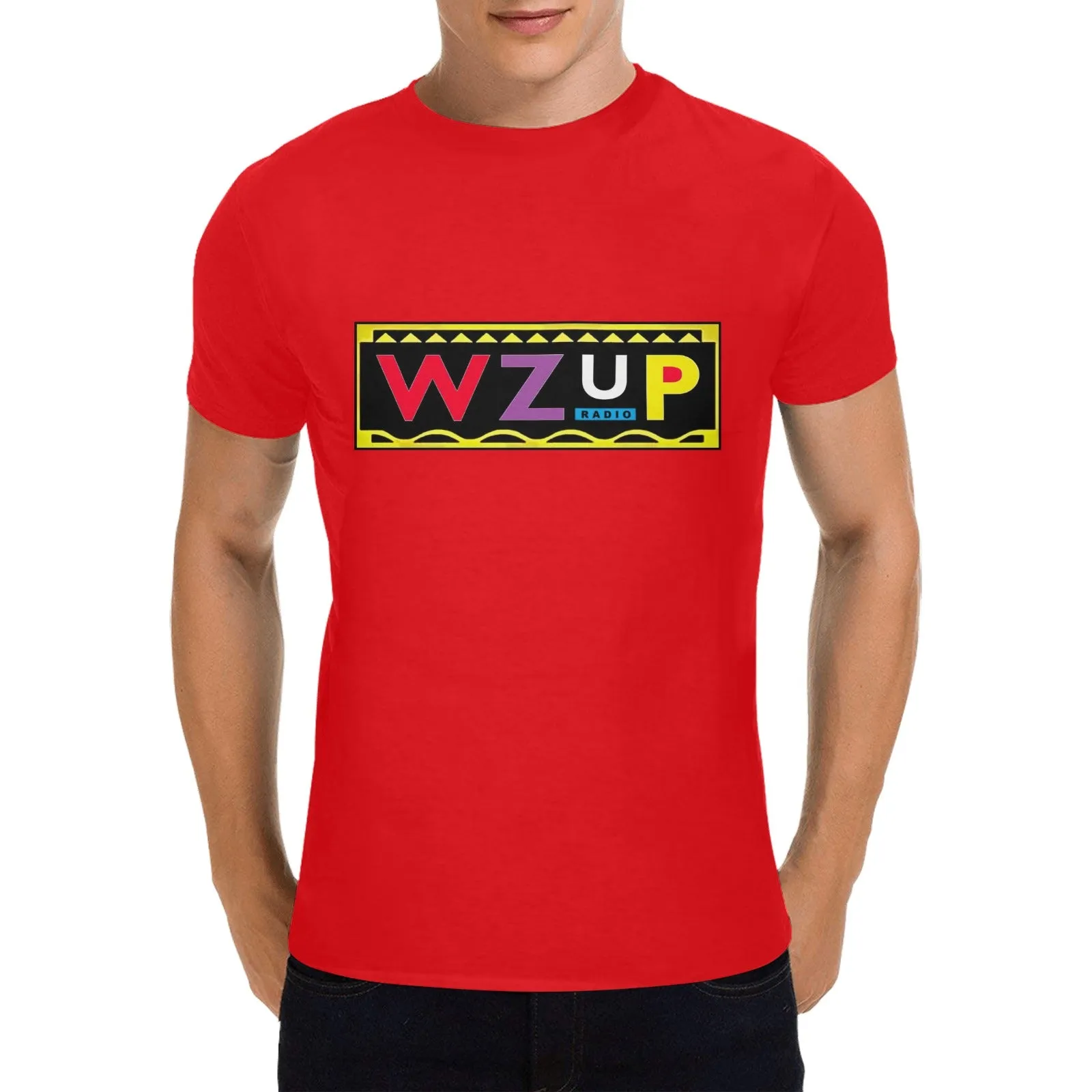 Martin WZUP Radio Men's T-shirt 100% Cotton