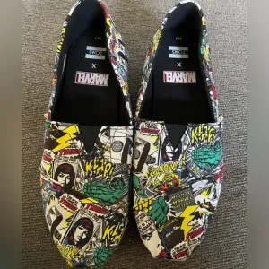 Marvel X Toms Multi Comic Pop Print Sneaker