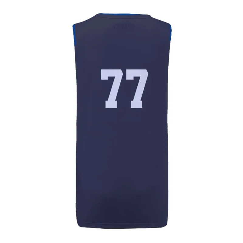 MAVERICKS Icon SlimFit HP Split Basketball Singlet Design Your Own Custom