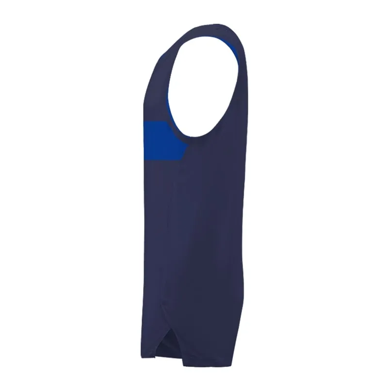 MAVERICKS Icon SlimFit HP Split Basketball Singlet Design Your Own Custom