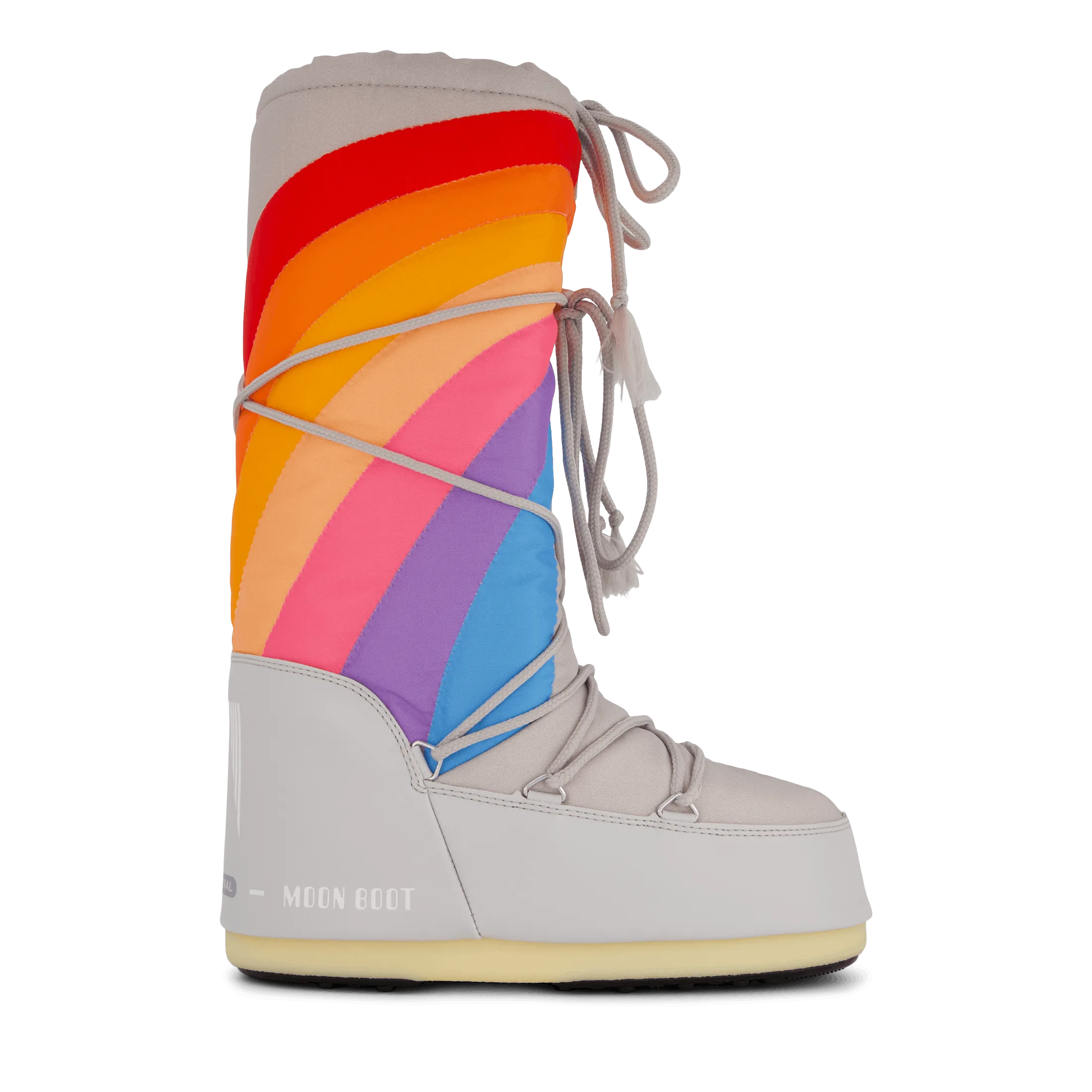 Mb Moon Boot Icon Rainbow Glacier-blue-red