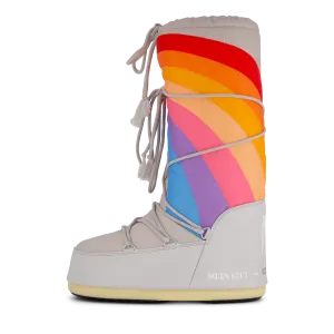 Mb Moon Boot Icon Rainbow Glacier-blue-red