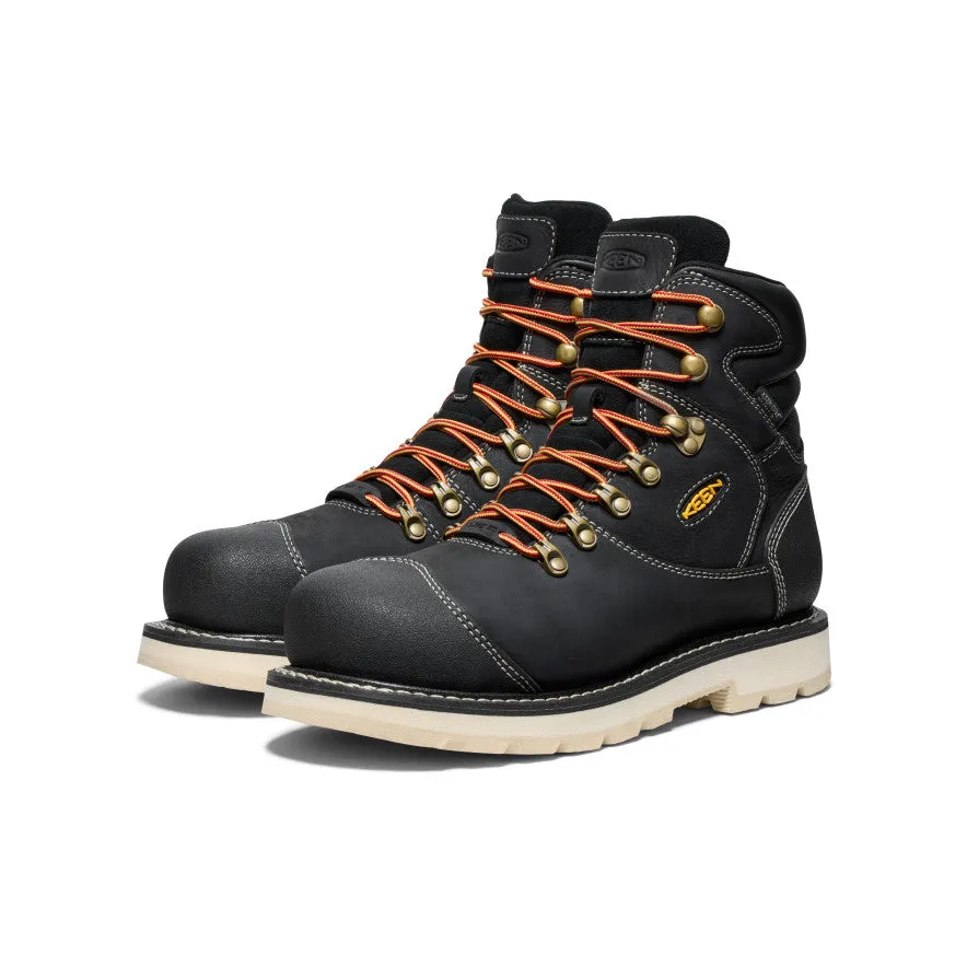 Men's Cincinnati  6" Waterproof 90° Heel Boot (Carbon-Fiber Toe)