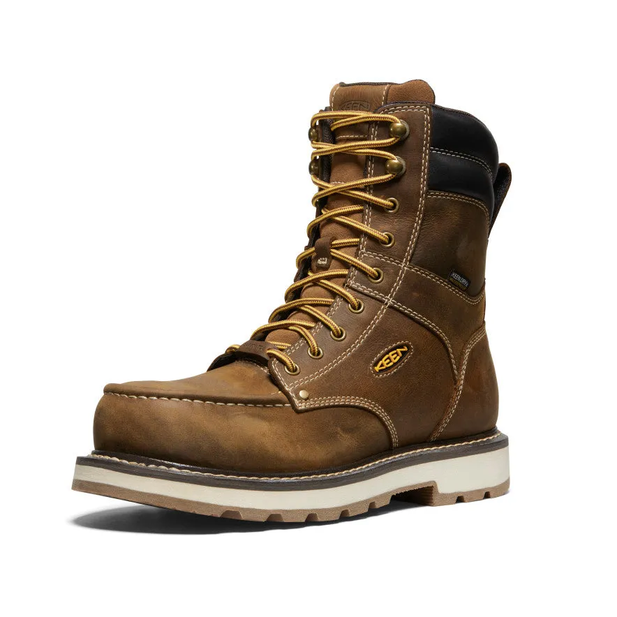 Men's Cincinnati 8" Waterproof 90° Heel Boot (Carbon-Fiber Toe)
