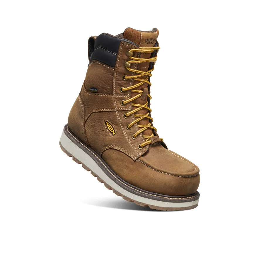 Men's Cincinnati 8" Waterproof Boot (Carbon-Fiber Toe) (Wide)