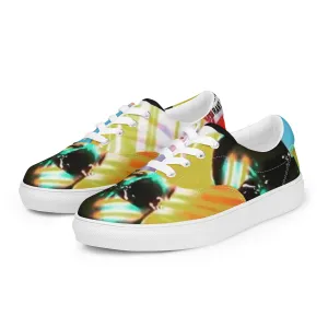 Men’s lace-up canvas shoes