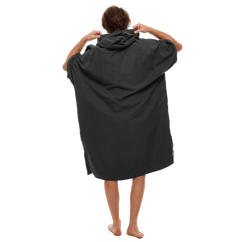 Men's Quick Dry Microfibre Changing Robe - Grey