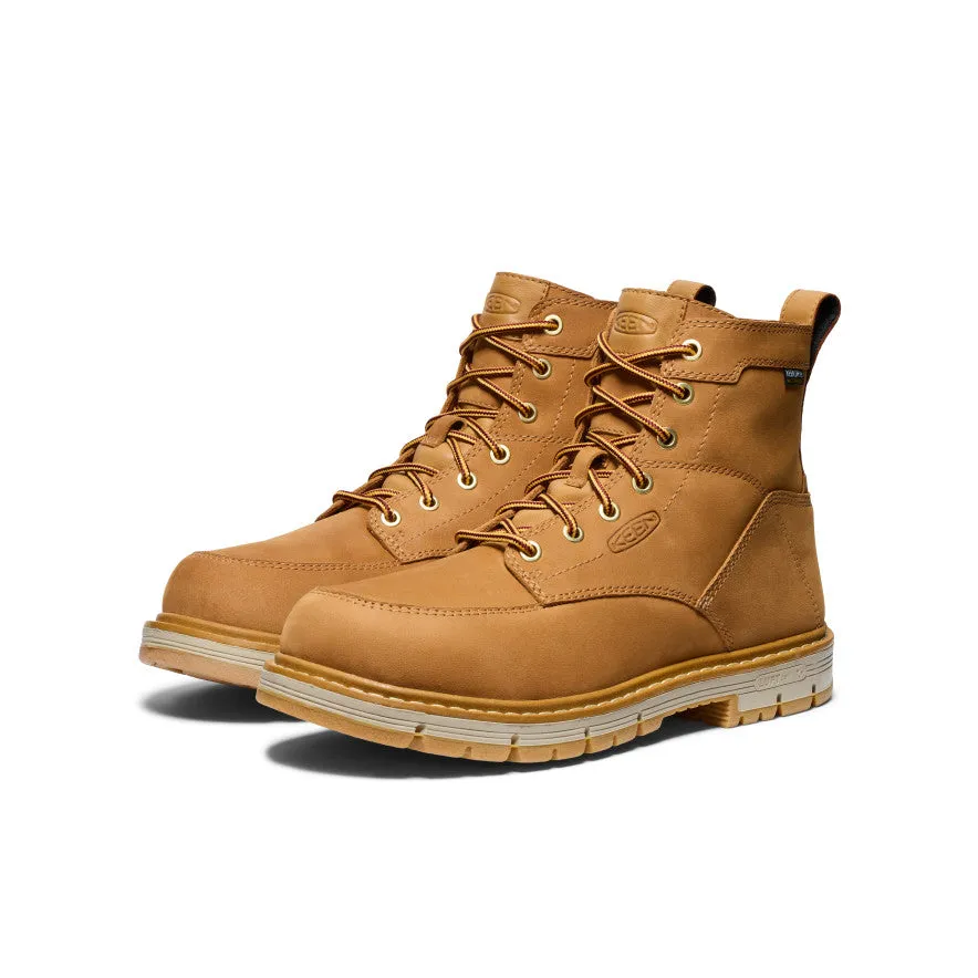 Men's San Jose 6" Waterproof 90° Heel Boot (Soft Toe)