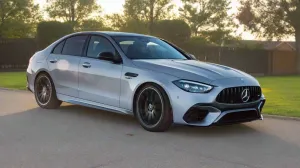 Mercedes-Benz AMG C63 2024 Heat and UV Sun Shade by OC Sun Shade