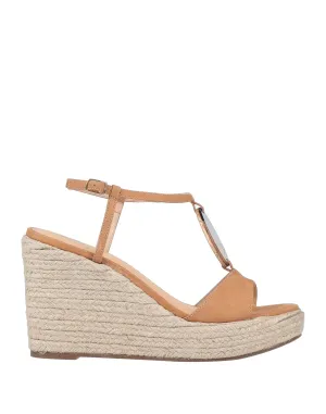 MISS UNIQUE Leather Espadrilles (17141079IV) Woman