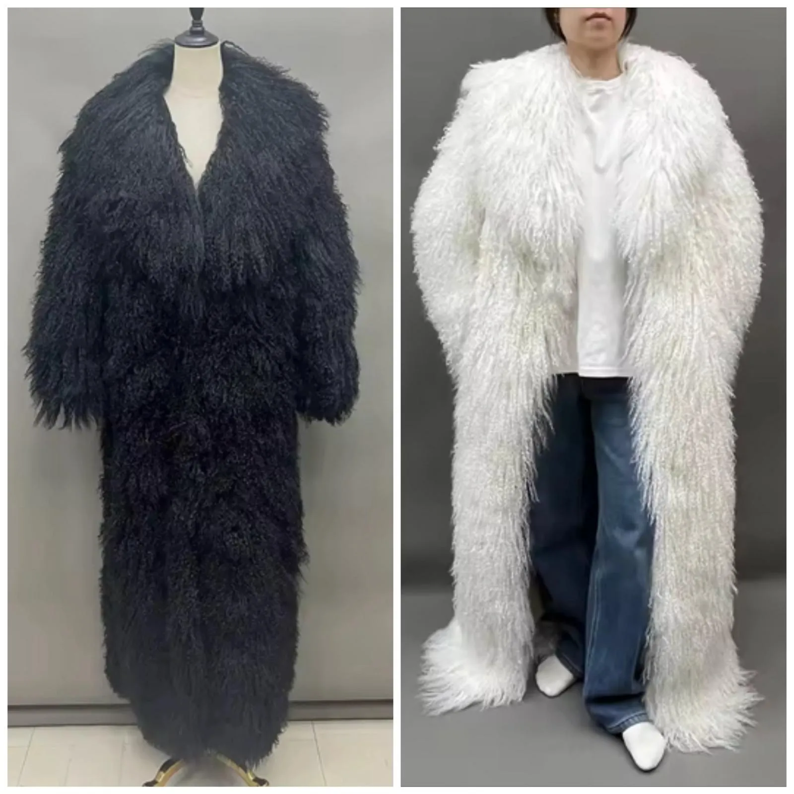 Mob Wife Mongolian Coat(READ DESCRIPTION”