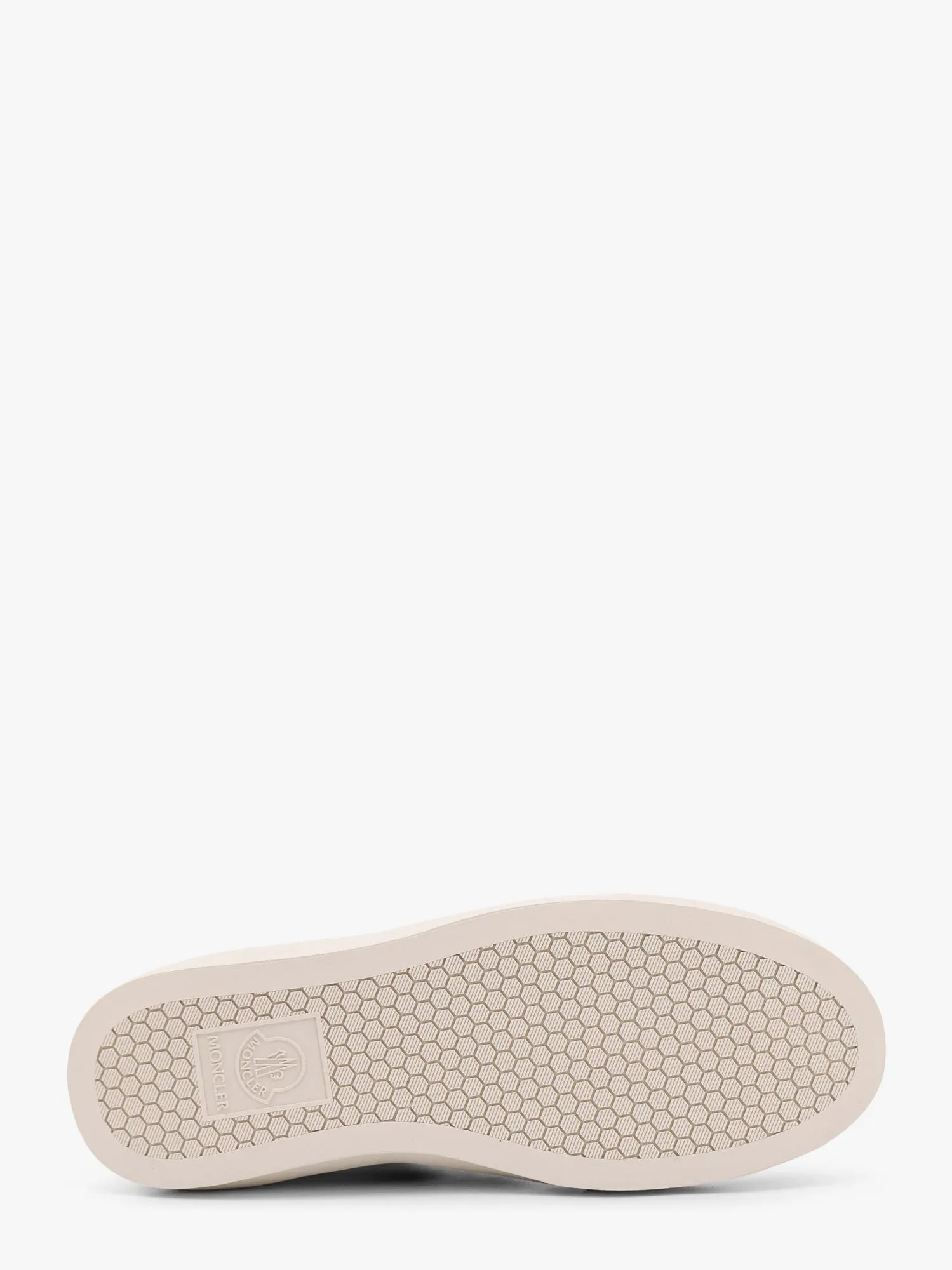 Moncler Monaco2 Leather Sneakers With Logo Print