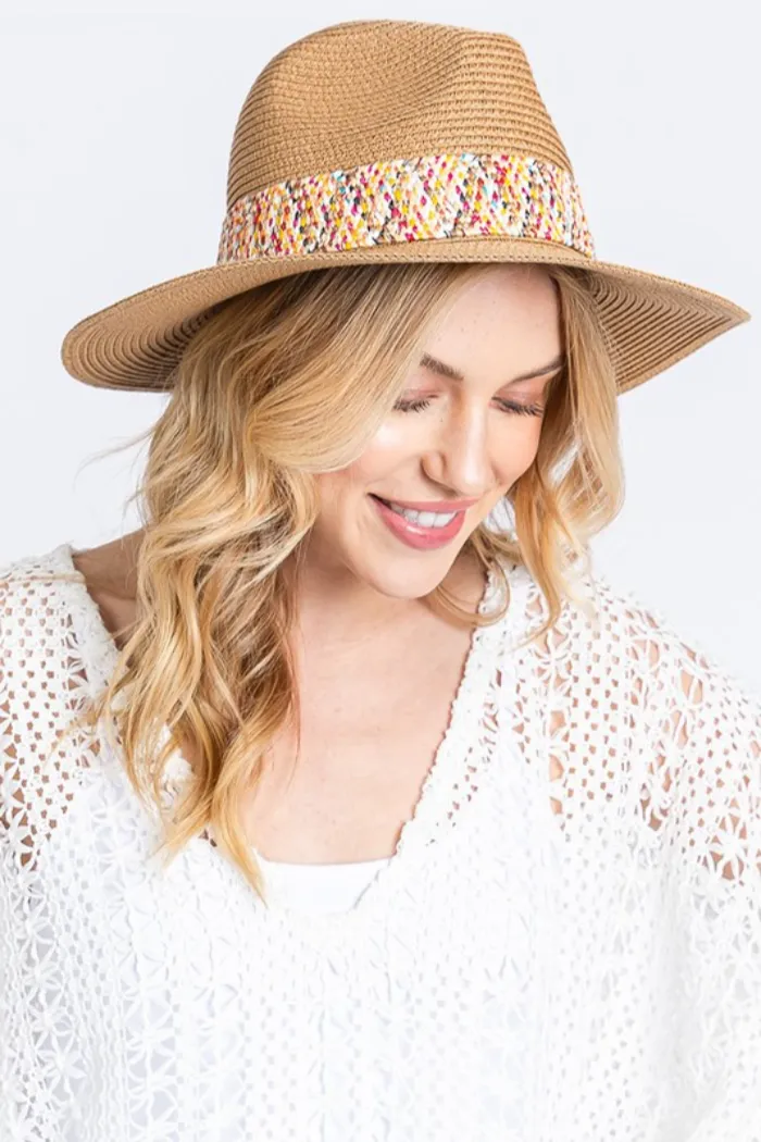 Multi Color Band Hat