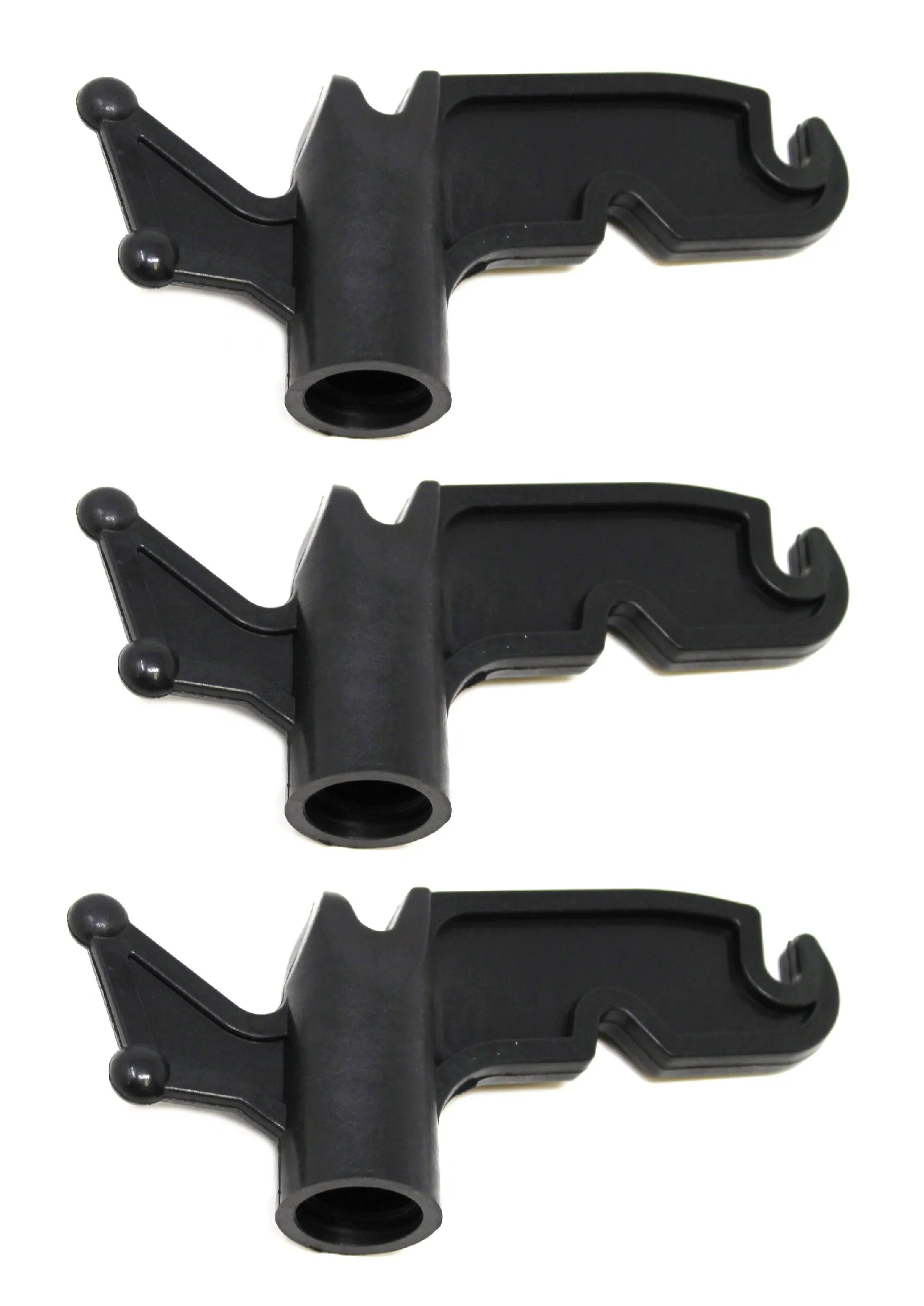 Multi-Purpose Plastic Handy Hook Utility Hook Screw On Pole Attachment