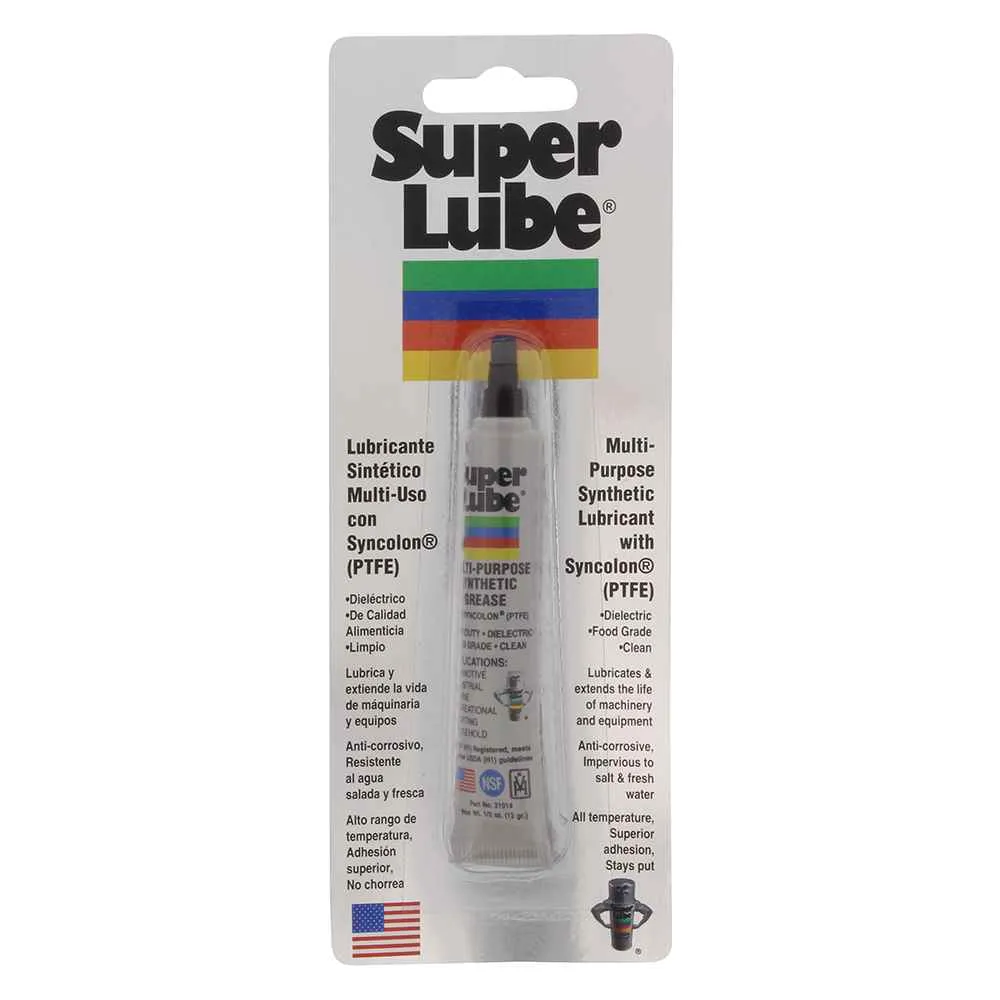 Multi-Purpose Synthetic Grease w/Syncolon  (PTFE) - .5oz Tube