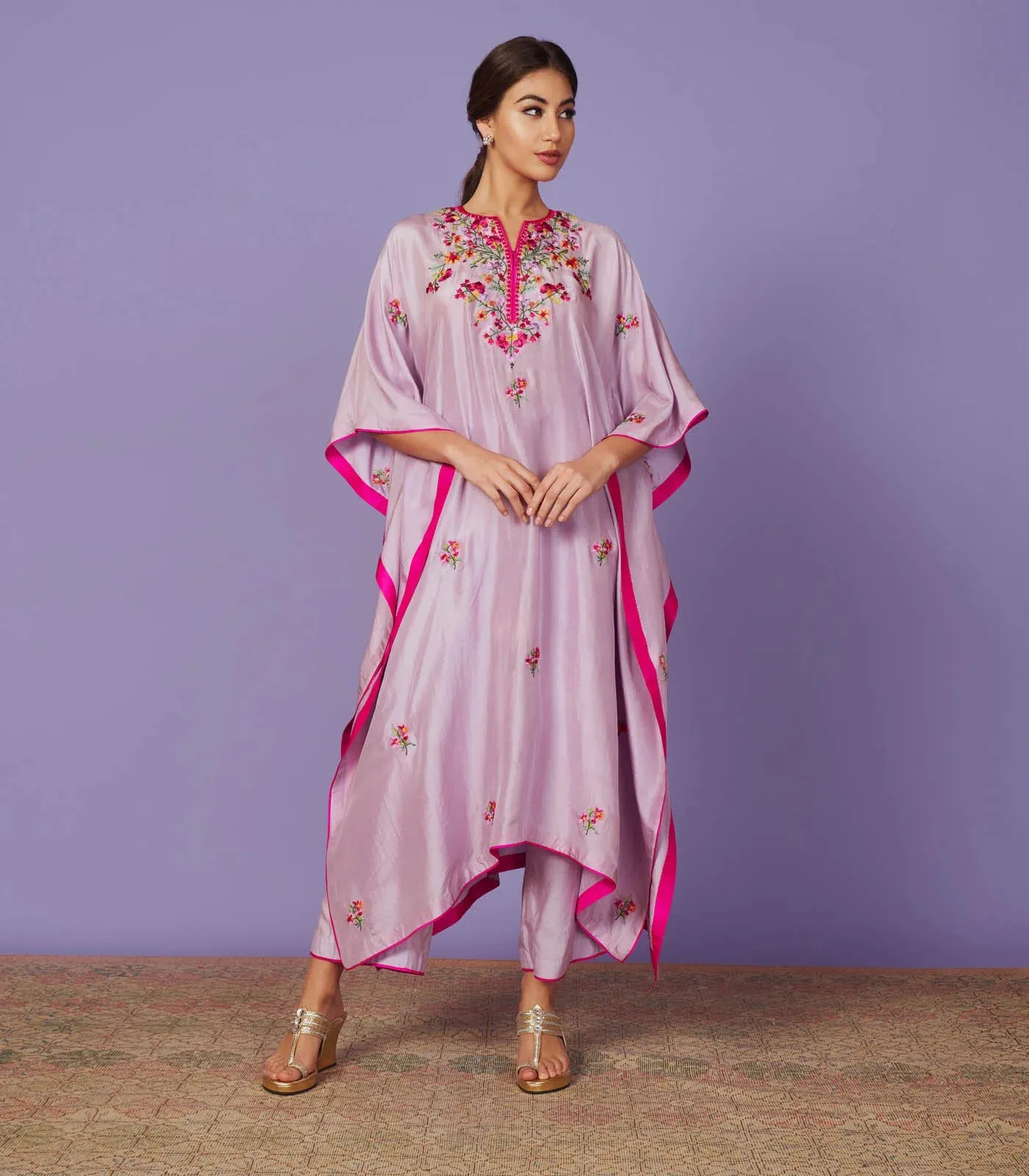 MULTI THREAD WORK KAFTAN SET