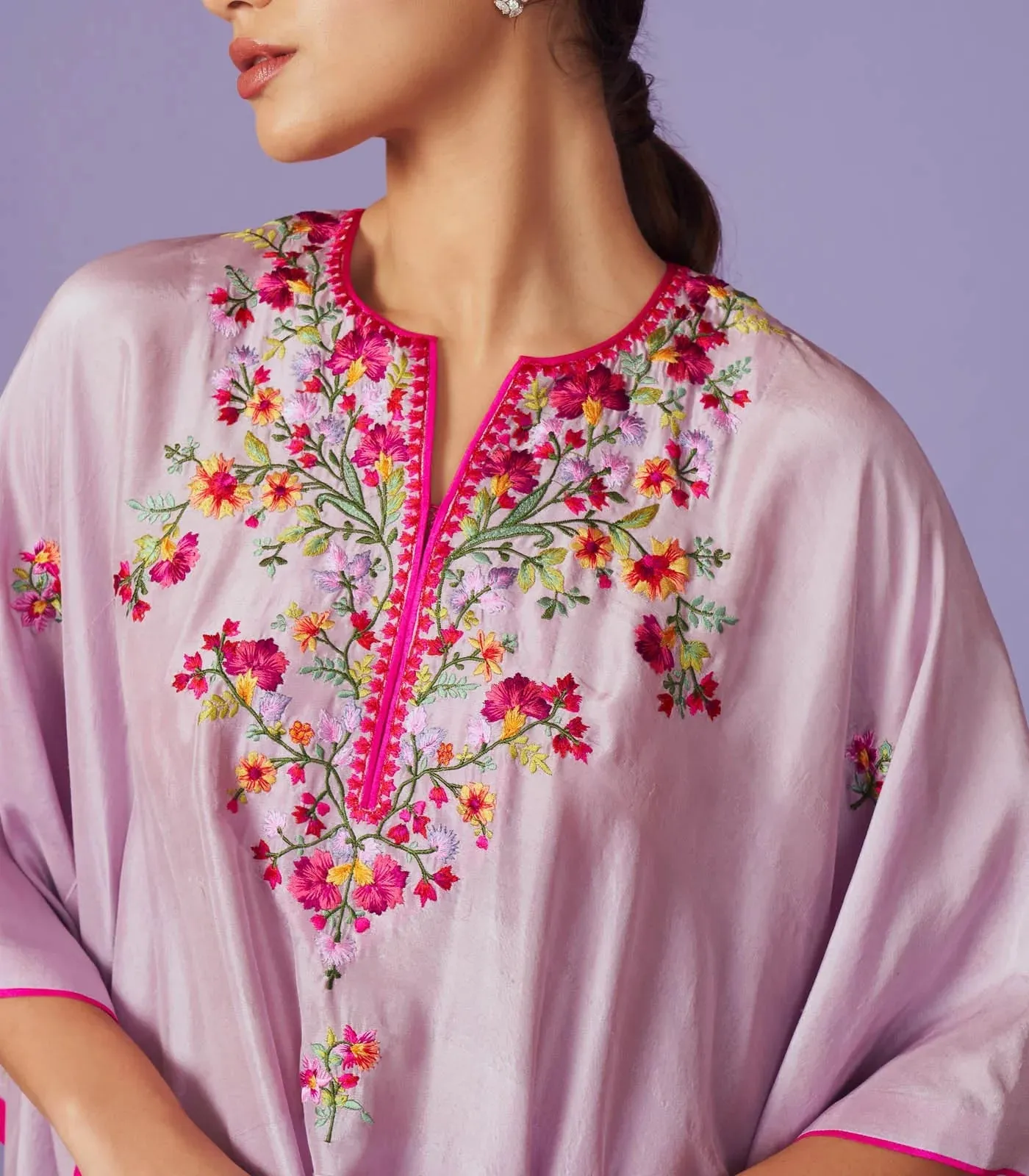 MULTI THREAD WORK KAFTAN SET