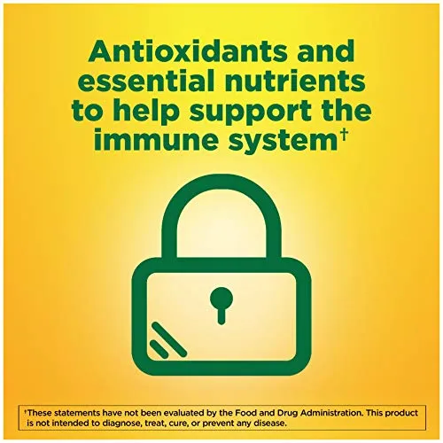 Nature Made Super C Comprimidos complejos inmunes con vitamina C, D y zinc, 60 tabletas (el embalaje puede variar)