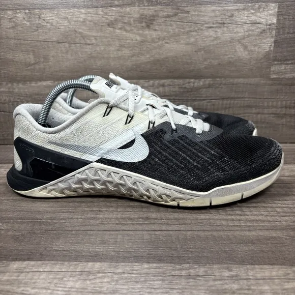 Nike Metcon 3 Gray White Mens US Size 10 EUR 44 852928-005 Sneakers