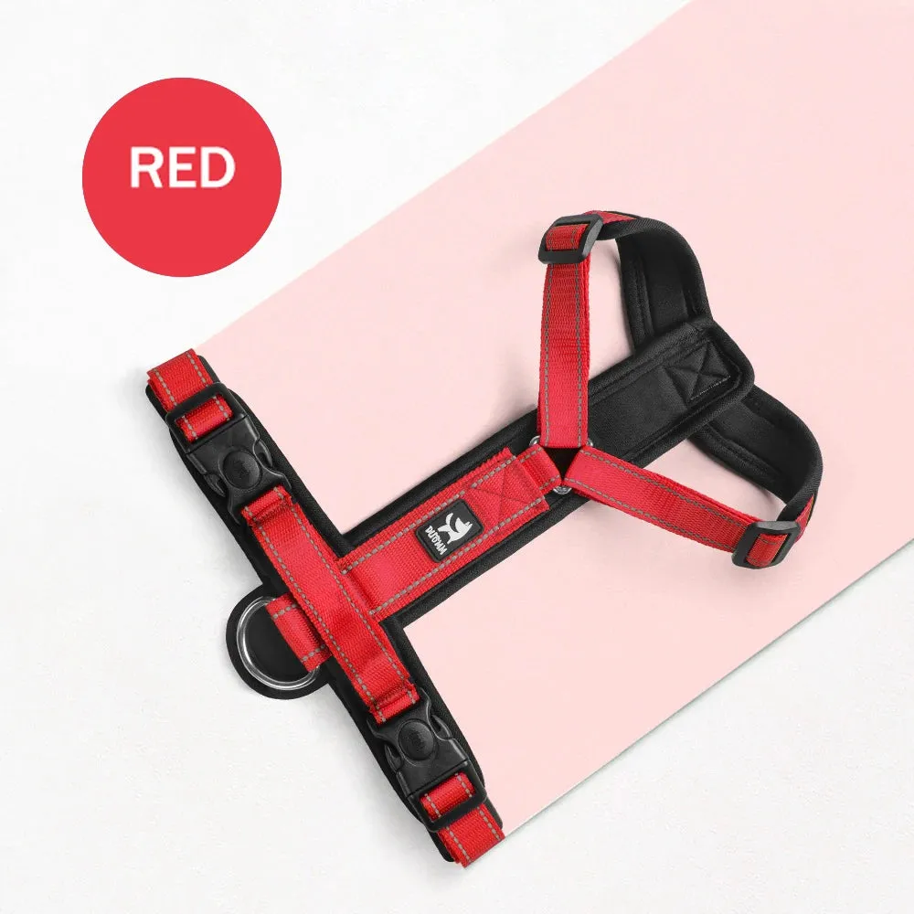 No-Pull Dog Harness, Reflective & Padded, Adjustable for Small & Medium Dogs