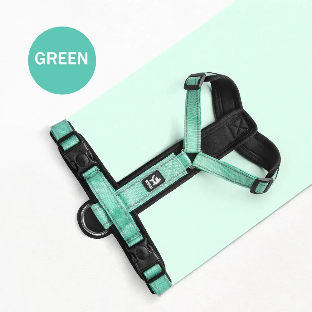 No-Pull Dog Harness, Reflective & Padded, Adjustable for Small & Medium Dogs