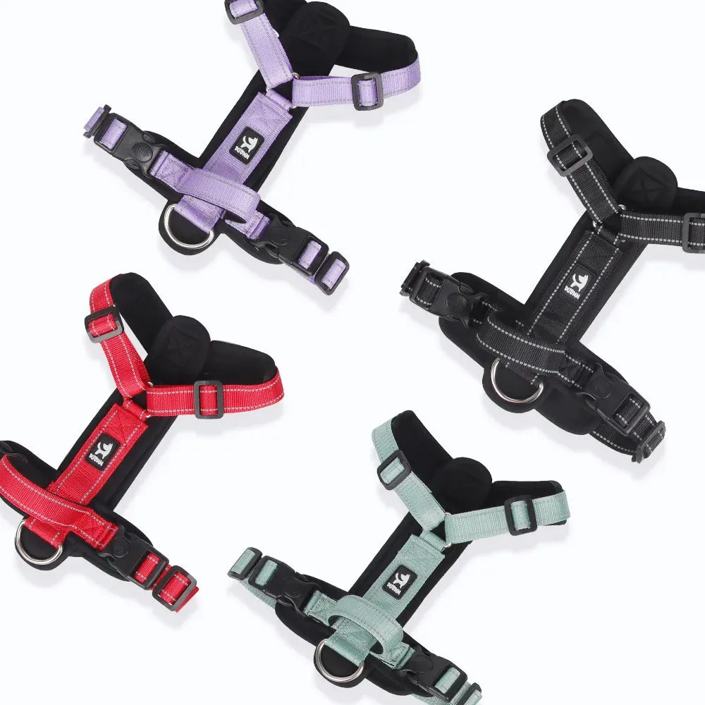 No-Pull Dog Harness, Reflective & Padded, Adjustable for Small & Medium Dogs