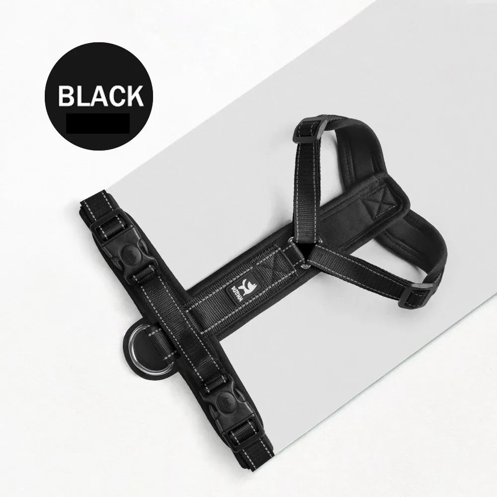 No-Pull Dog Harness, Reflective & Padded, Adjustable for Small & Medium Dogs