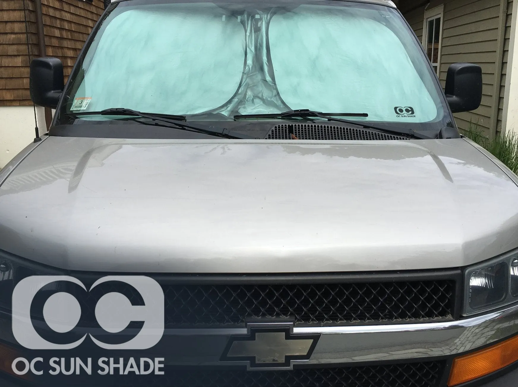 OC Sun Shade Vehicle Heat and UV Protector for 2022-2024 Porsche Taycan by MCarCovers