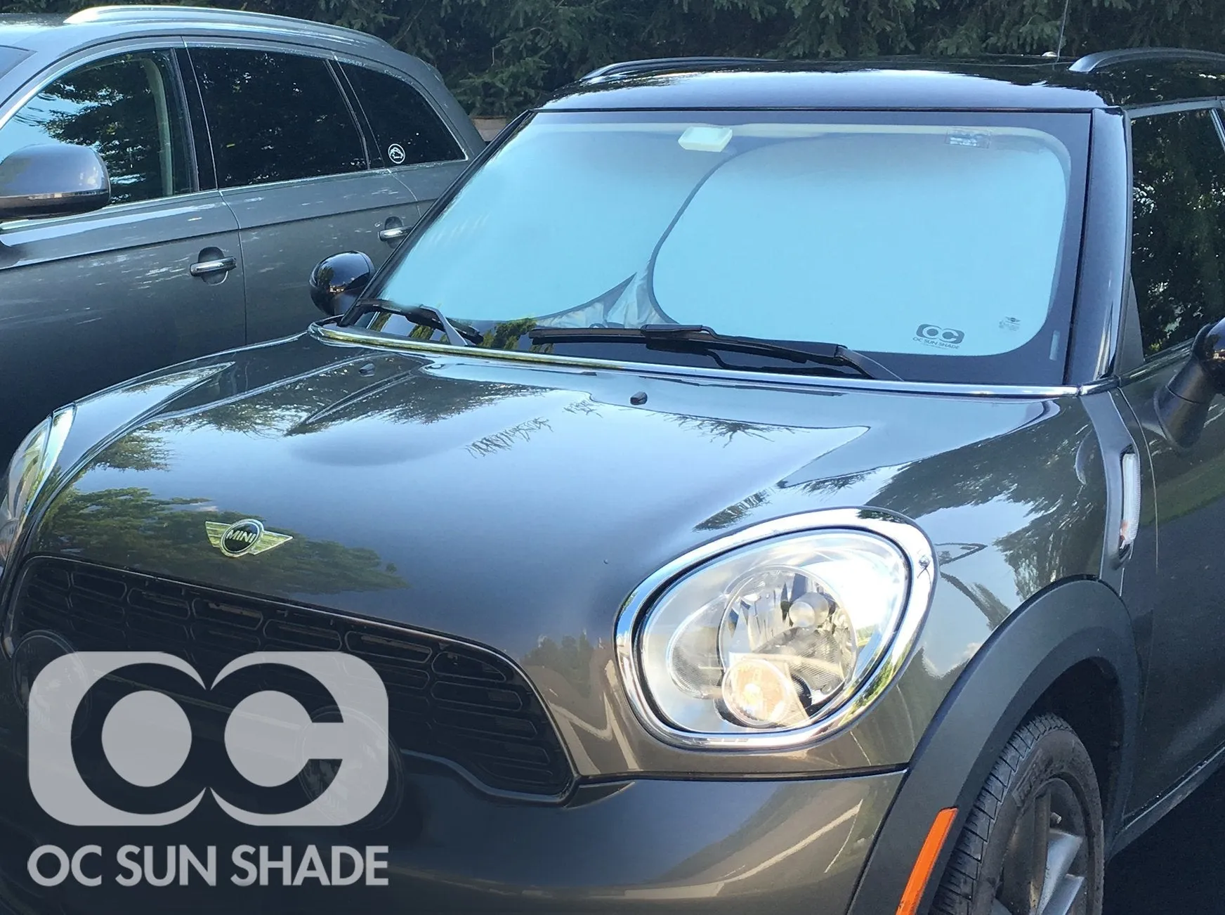 OC Sun Shade Vehicle Heat and UV Protector for 2022-2024 Porsche Taycan by MCarCovers