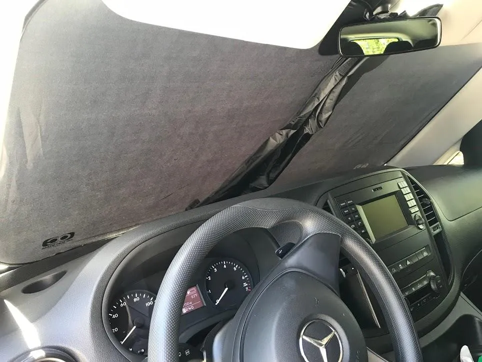 OC Sun Shade Vehicle Heat and UV Protector for 2022-2024 Porsche Taycan by MCarCovers