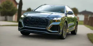 OC Sun Shade Vehicle Heat and UV Protector for 2022-2025 Audi Q8 by MCarCovers