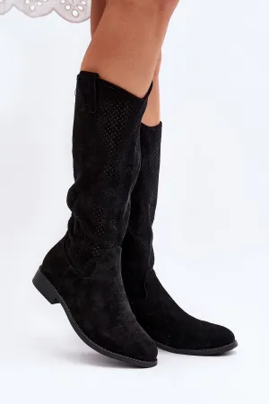 Open-work Boots